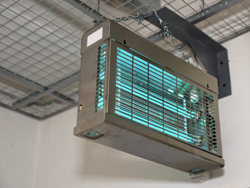 AC Unit with UV Lamps